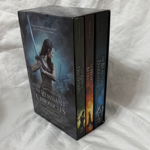 Square Fish Other - “The Remnant Chronicles” Paperback YA Fantasy Boxed Book Set by Mary E. Pearson